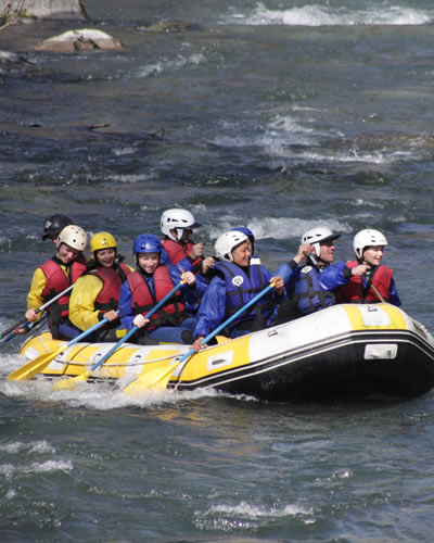 Rafting dans les Pyrénées